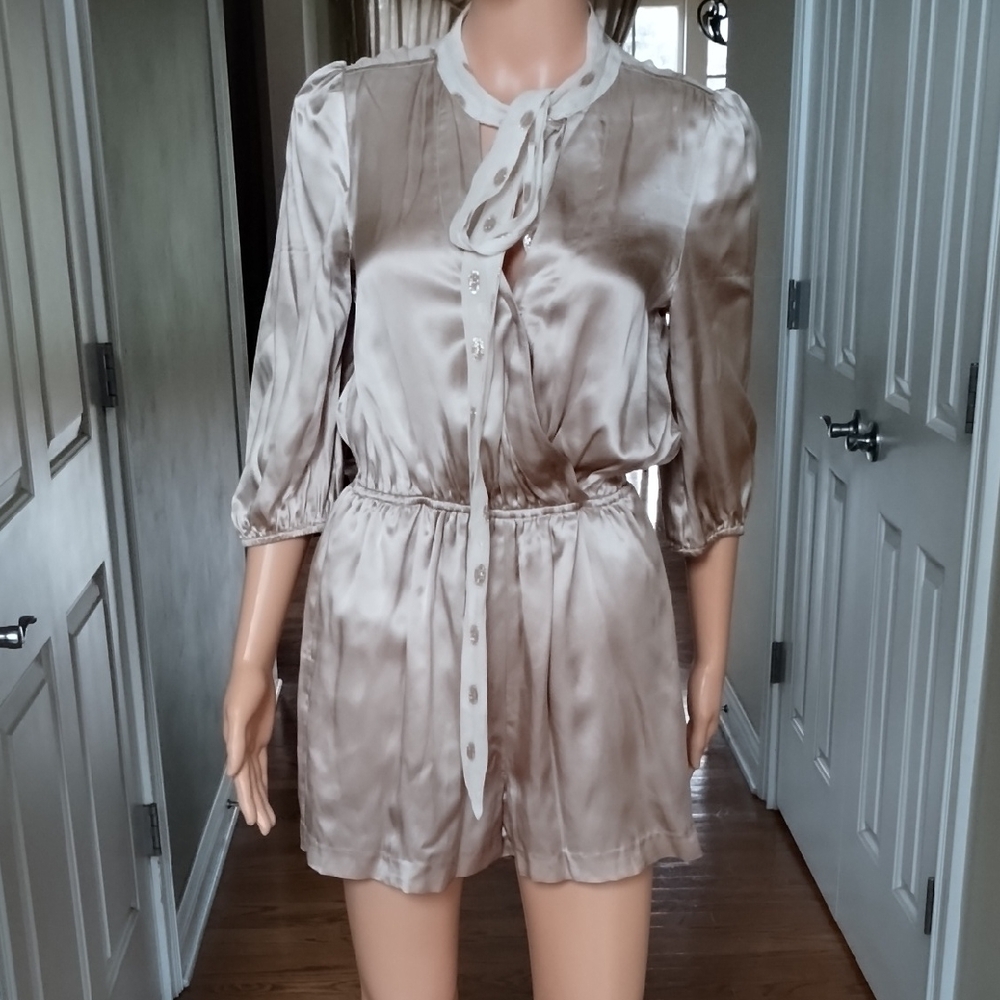 Line & Dot Romper